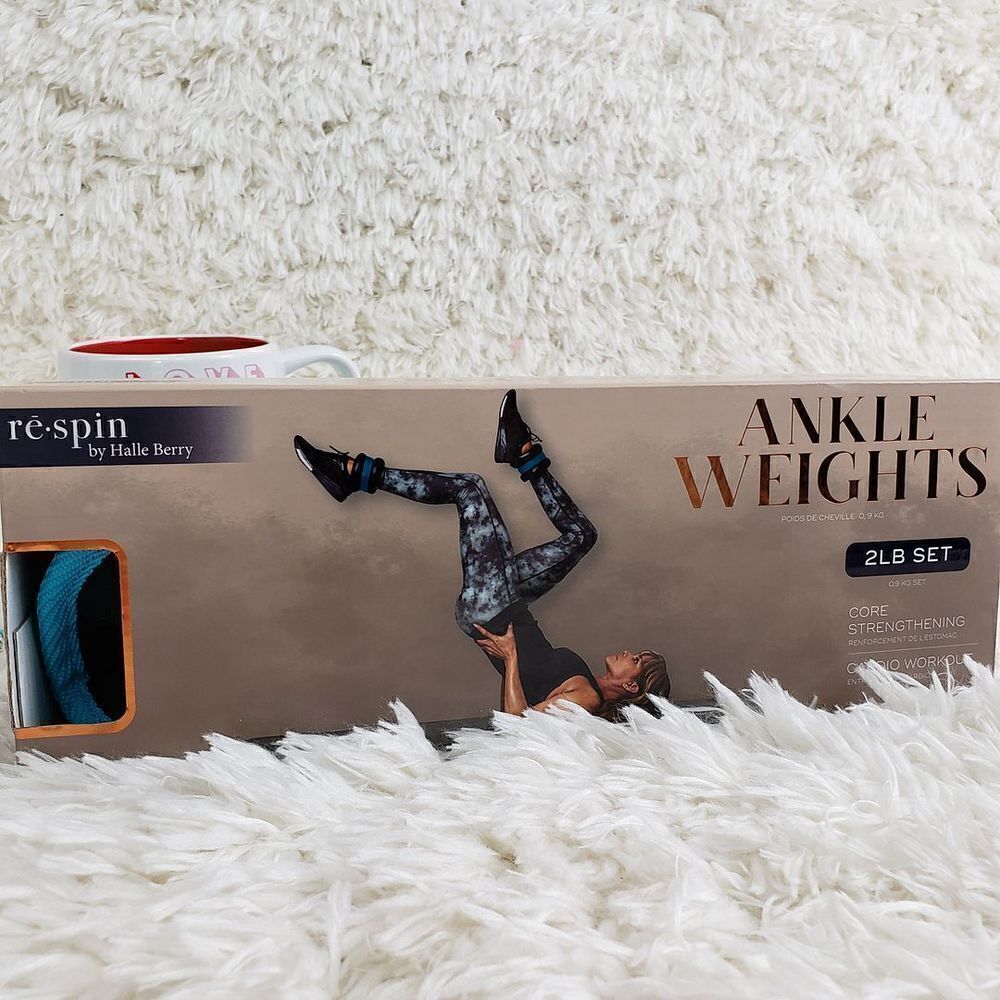 Halle Berry small  Multicolor Ankle Weights 2 LB Set
